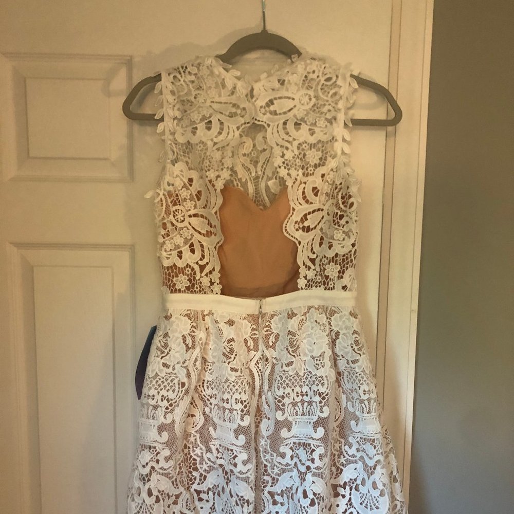 Minuet Keyhole Backless Dress